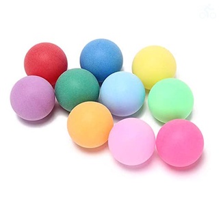 pelotas de tenis de mesa de 40 mm 2.4g colores aleatorios 50pcs para juegos al aire libre deporte (4)