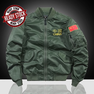 Nueva chaqueta Casual Bomber hombre abrigo fuerza aérea chaqueta cortavientos impermeable