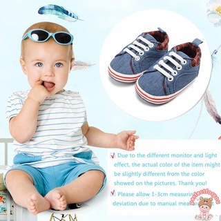 WALKERS Bebé Prewalker zapatos de lona suelas suaves cordones Casual bebés primeros caminantes