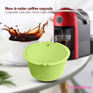 （Vehicleaccessories) Reuse Drip Coffee Filter Coffee Capsule Cup Strainer Cup Dripper for Dolce Gusto