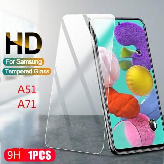 9H para Samsung Galaxy A51 A71 A10 A20 A30 A40 A50 A70 A30s A50s vidrio templado transparente protector de pantalla (1)