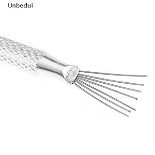 [ude] 7 pines pluma alambre textura pro aguja cerámica arcilla herramientas de escultura conjunto de herramientas xcv
