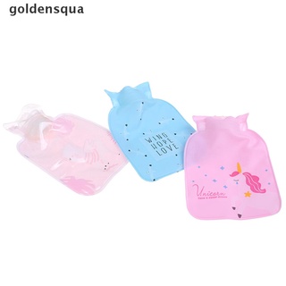 [goldensqua] Mini Cartoon Hot Water Bag Container PVC Water-filled Type Warm Hand Treasure [goldensqua]