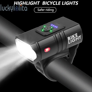 Hot-bicycle 800LM luz de bicicleta faro delantero de bicicleta MTB ciclismo USB recargable lámpara trasera-Luc (8)
