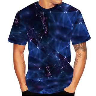 [camiseta para hombre] gcei moda 3d impresión 3d camiseta de manga corta tops casual abierto camisas
