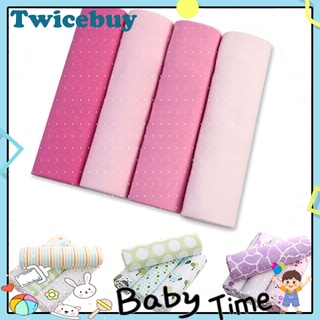 Twicebuy 4 pzs mantas de franela suave para bebé recién nacido que reciben sábanas envolver ropa de cama