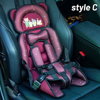 6 meses-12 años de edad bebé coche niño asiento de seguridad niño cojín 1 PC de dibujos animados (4)