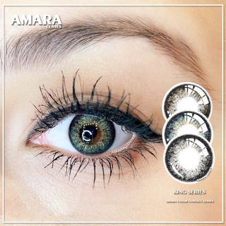 Lentes de contacto AMARA 1 par de lentes de contacto suaves de Color King SERIES para ojos/lentes cosméticos de uso anual
