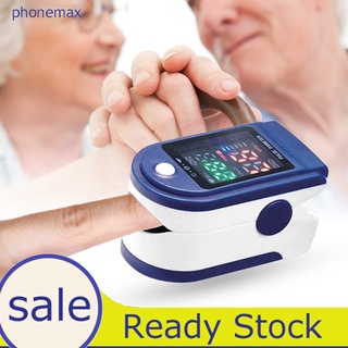 phonemax lk87 oxímetro de yema de dedo práctica pantalla led con cordón profesional portátil monitor de pulso de oxígeno en sangre para hospital