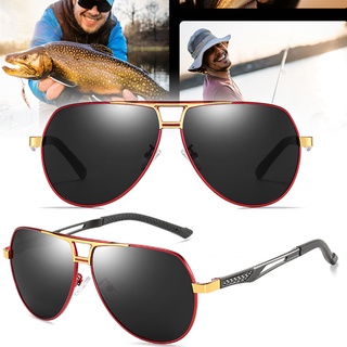 gafas de sol polarizadas ligeras marco de metal protección solar gafas especiales para mujeres hombres