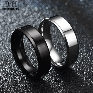 bro anillo para hombre Anti-óxido de acero inoxidable Simple exquisito anillo de compromiso (2)