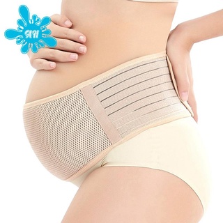 cinturón de soporte de maternidad transpirable embarazo vientre banda abdominal aglutinante ajustable espalda/peic apoyo- l