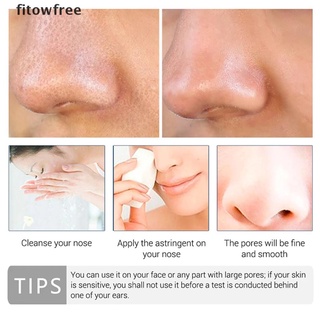 fitow poro retráctil suero ácido hidratante reparación de poros faciales tratamiento esencia libre de líquido