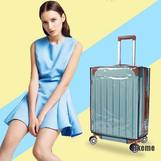 (likeme) 20"-30" cubierta de equipaje de viaje protector de maleta a prueba de polvo bolsa anti bolsa
