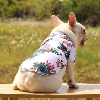 Camisas De perro para mascotas/Camisas hawaianas De verano para mascotas/ropa transpirable pequeña media y Large/perros/playa De Coco/arbol
