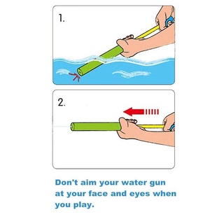 1 pza espuma eva tipo verano niños pistola de agua juguete pistola de agua niños regalo