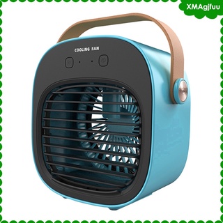 personal portátil aire acondicionado mini ventilador dormitorio silencioso ac enfriador de aire humidificador alimentado por usb escritorio para oficina en casa