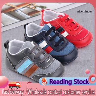 Nice_1 par de zapatos de cuna de suela suave resistente al desgaste ligero Prewalker primero zapatos para caminar para accesorios de bebé