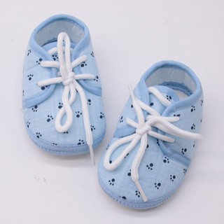Walkers Zapatos De Bebé De Algodón Puro Recién Nacido Niña Niño Primeros Caminantes Mocasines Cuna (4)