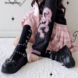 [LNA] Lolita Zapatos Little Bat Estilo Bowknot Demon Dark Goth Punk Plataforma Cosplay De Tacón Alto FDH