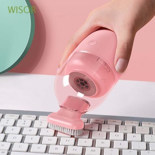 WISOR Wireless Table Sweeper Portable Desktop Cleaner Vacuum Cleaner Office Dust Collector Mini Corner Household Desk Cleaning Tool/Multicolor