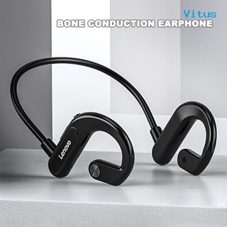 VITUS™ audífonos Bluetooth Lenovo X3 impermeables de gran compatibilidad ABS inalámbricos para colgar orejas de conducción para deportes