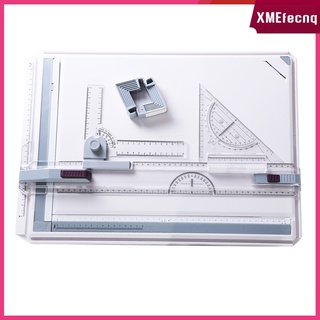 durable 57x37cm tablero de dibujo sketch redacción mesa ajustable ángulo abrazaderas (9)
