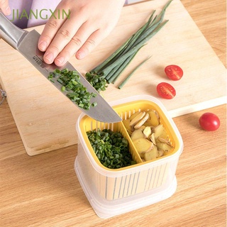 Jiangxin Cesta/paquete De doble capa Para cocina/utensilio De cocina/premesa De ajo/jengibre/Multicolorido