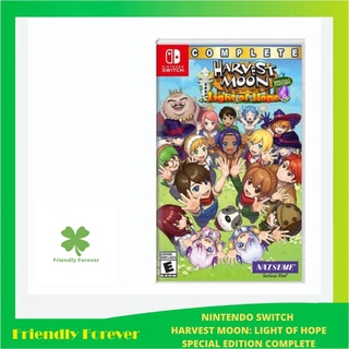 NINTENDO Switch Harvest Moon Light Of Hope edición especial completa