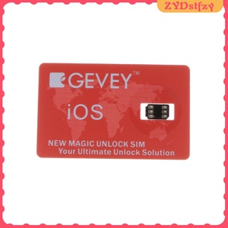 GPP 4G LTE Turbo Nano Unlock Sim Card for iPhone X 7 6S 6 Plus 5S 5C 5