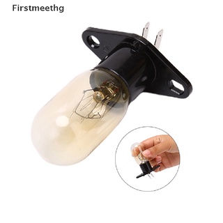 [firstmeethg] lámpara de luz para horno de microondas, diseño de base, 230 v, 20 w, reemplazo con portalamparas caliente