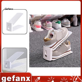 Ge Anti-deform Shoe Support Rack Ergonomic Detachable Shoe Stand Adjustable for Home