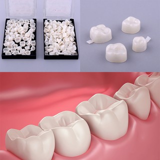 50 pzs retenedor oral dental de dientes postizos de resina de corona (1)