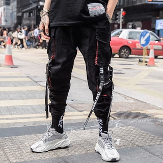 Pantalones Joggers Para Hombre Hip Hop Streetwear (4)