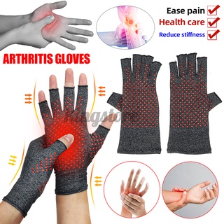 juego de 2 guantes de compresión para artritis, manos, apoyo para aliviar el dolor en las articulaciones