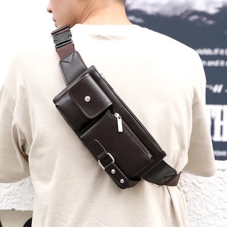 Cintura bolsa de mensajero multifuncional Casual bolsa portátil bolsa de hombro para viaje motocicleta (3)