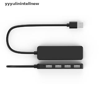 [yyyyulinintellnew] adaptador de cable de expansión multi hub de 4 puertos usb 2.0 para pc/laptop (6)