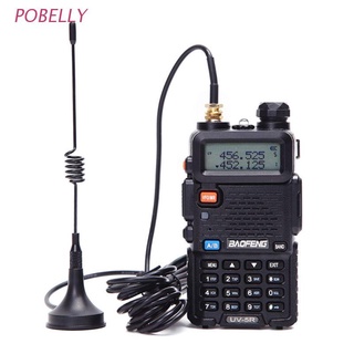 Pobe Baofeng antena para Radio portátil Mini coche antena VHF para Quansheng Baofeng 888S UV5R Walkie Talkie UHF antena
