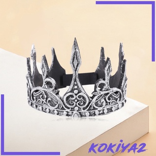 [KOKIYA2] Rey corona para hombres cumpleaños para hombres Medieval para fiesta de baile