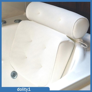 [DOLITY1] Almohada de malla 3D de malla para bañera, bañera de hidromasaje, soporte para la cabeza