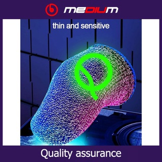 MEDIUM Gaming Finger Sleeve Breathable Luminous Fingertips For PUBG Mobile Games Touch Screen Finger Cots Cover Sensitive Mobile Touch ❤