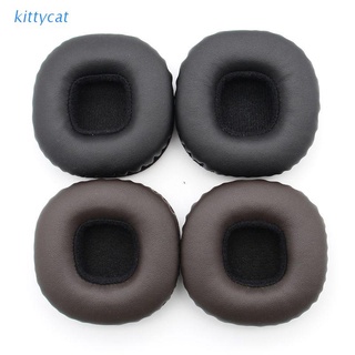 kitty 1 par de almohadillas para auriculares de espuma suave de repuesto para auriculares
