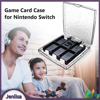 12 en 1 estuche De tarjeta De juego Transparente De Cristal Para Nintendo switch Lite
