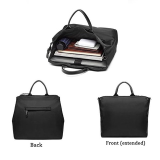 La moda escalable portátil bolsa de 14 pulgadas impermeable y a prueba de golpes funda para Macbook Air Pro 13 15 ordenador hombro bolso maletín bolsas (4)