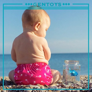 Pañal De natación absorbente reutilizable Para bebés y niños (3)