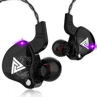 Qkz AK6 AK6-X Actualización In-Ear Para Monitor De Etapa De Retorno Auriculares Dinámicos Con Micrófono Bajo