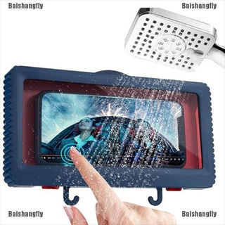 [BSF] funda impermeable para teléfono, caja de teléfono, baño, ducha, soporte para teléfono [Baishangfly] (1)