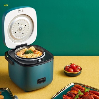 Wer 220V 200W 1.2L Mini arroz olla multifunción hacer sopa de porria antiadherente hogar máquina de cocina