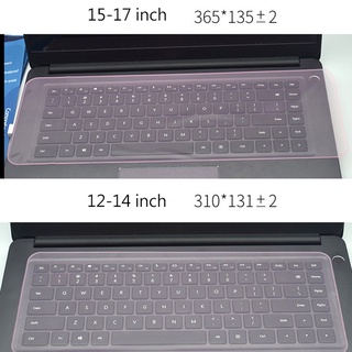 Augustine Universal portátil cubierta teclado piel teclado cubierta Protector computadoras impermeable 15-17 pulgadas accesorios de portátil a prueba de polvo para|Película de teclado/Multicolor (9)