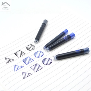 Cartuchos de tinta estilográfica de alta calidad cartuchos cortos de recarga suministros de oficina para caligrafía pluma y escritura fina (1)
